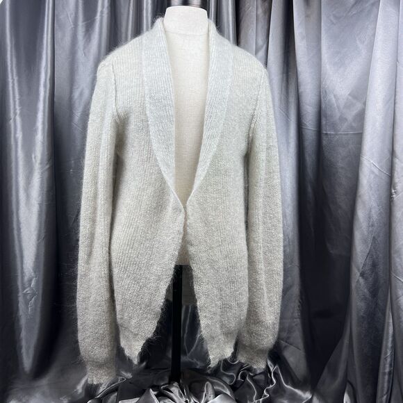 American Vintage Women’s Oversized Cardigan Sz M Double Breasted Mohair Stitched - Picture 1 of 14